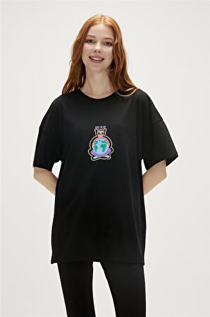 RE-SAVE t-shirt SİYAH