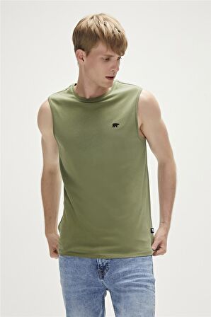 Rowan Tank-Top Thyme Yeşil Erkek Atlet