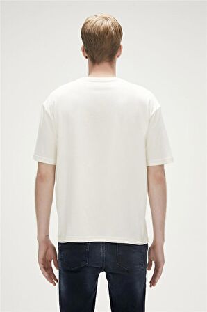 Tripart T-Shirt Off-White Beyaz 3D Baskılı Erkek Tişört 