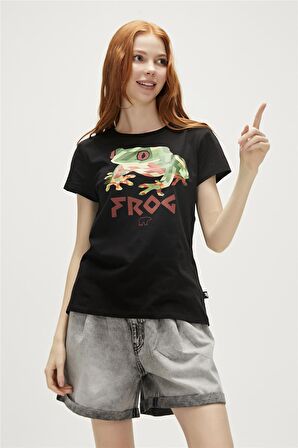 FROG T-SHIRT SİYAH