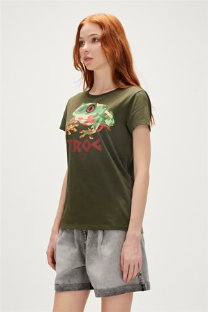FROG t-shirt HAKİ