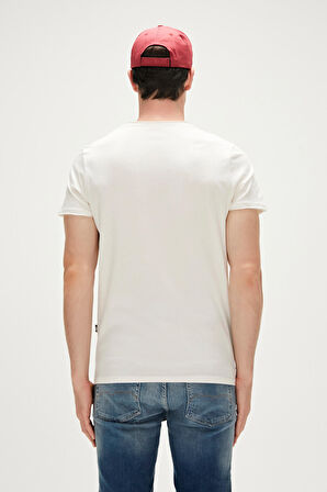 Bad Bear Baskılı Beyaz Erkek T-Shirt 23.01.07.010_RECKLESS t-shirt