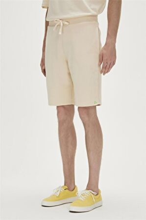 Crux SweatShorts Off-White Beyaz Erkek Şort