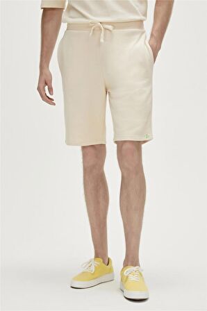Crux SweatShorts Off-White Beyaz Erkek Şort