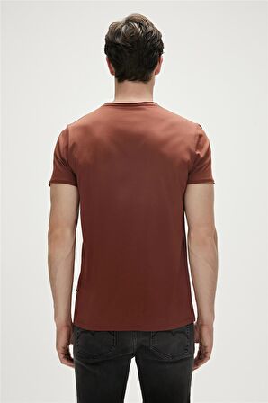 Bad Bear Baskılı Kahve Erkek T-Shirt 23.01.07.036_GIRAFFE t-shirt