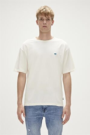 Bad Bear Baskılı Beyaz Erkek T-Shirt 23.01.07.029_BREAK t-shirt