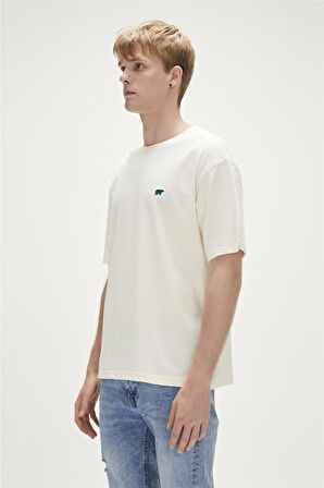 Bad Bear Baskılı Beyaz Erkek T-Shirt 23.01.07.029_BREAK t-shirt