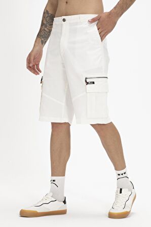 Rope Sweat Shorts Off-White Beyaz  Erkek Şort