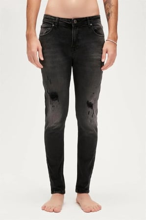 Palermo Jeans Antrasit Erkek Denim Pantolon