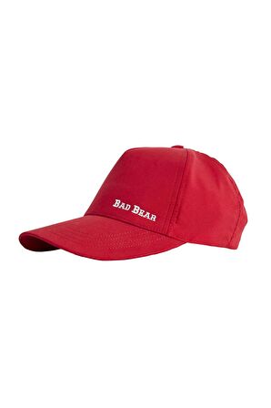 Bear Boy Cap Kırmızı Unisex Şapka