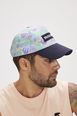 Bear inside Cap Lacivert Unisex Şapka