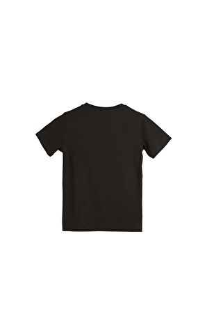 Bear Tee Kids Siyah T-Shirt Çocuk Tişört