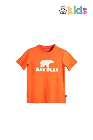 Bear Tee Kids Turuncu T-Shirt Çocuk Tişört