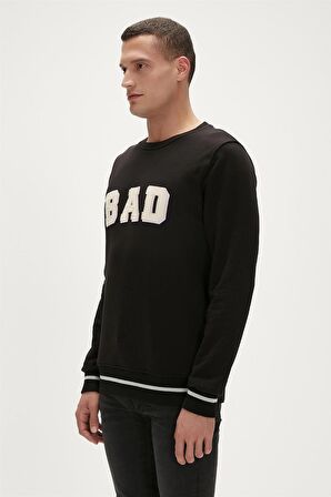 Bad Bear FELT CREWNECK Erkek Sweatshirt