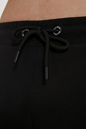 Leo SweatPans Siyah Erkek Eşofman Altı