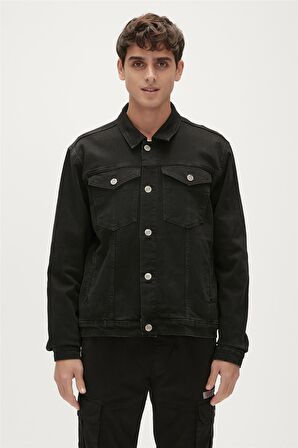 Roy Denim Siyah Erkek Jacket