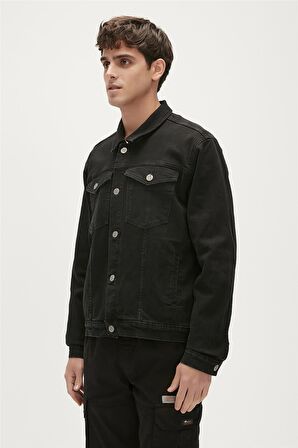 Roy Denim Siyah Erkek Jacket