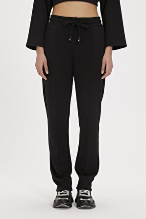Lexı SweatPants Siyah Kadın Eşofman Altı
