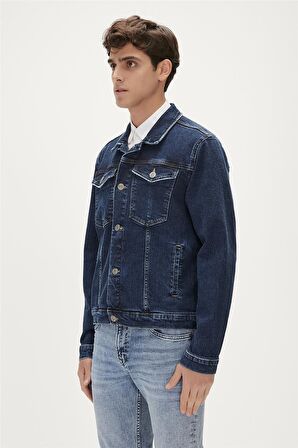 Roy Denim Koyu Mavi Erkek Jacket