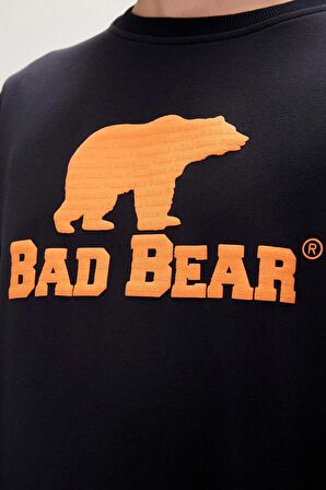 Bad Bear LOGO CREWNECK LACİVERT Erkek Sweatshirt