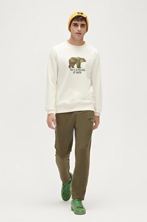 Bad Bear RE-FINGER CREWNECK Erkek Sweatshirt