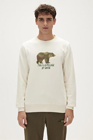 Bad Bear RE-FINGER CREWNECK Erkek Sweatshirt