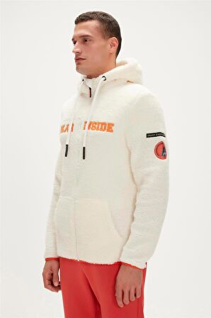 Bad Bear 23.02.29.006-Fw Shaggy Full-Zıp Plush Jacket Erkek Peluş Sweat Mont