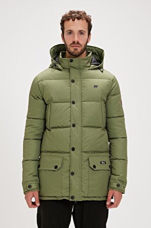 Bad Bear 23.02.13.010-Fw Colonel Puffer Coat Erkek Coat Kaban