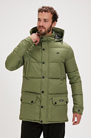 Bad Bear 23.02.13.010-Fw Colonel Puffer Coat Erkek Coat Kaban