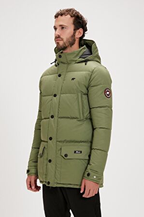 Bad Bear 23.02.13.010-Fw Colonel Puffer Coat Erkek Coat Kaban