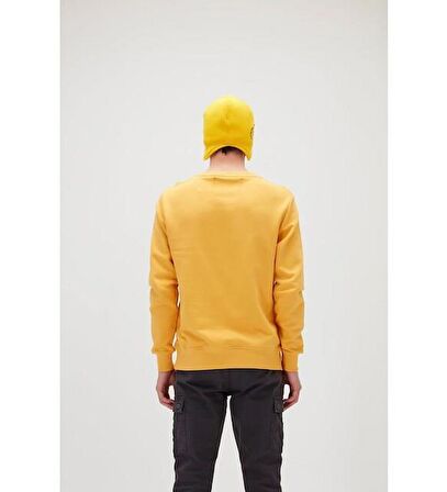 Presage Crewneck Sarı King Size Erkek Sweatshirt