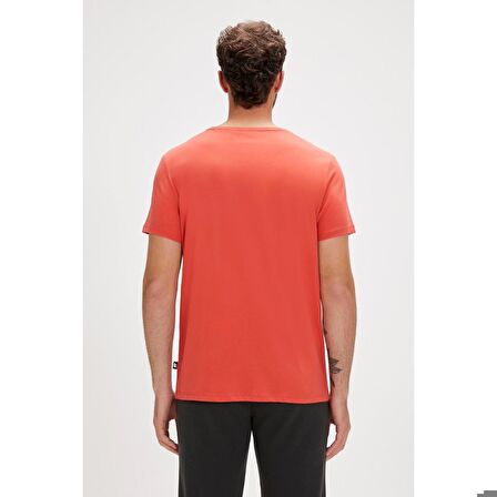 Solid Tarçın Basic Erkek Tişört