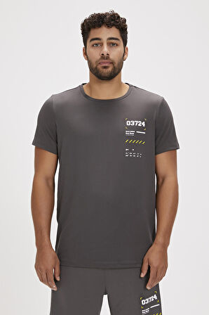 Jesse Asfalt Baskılı Erkek Tişört