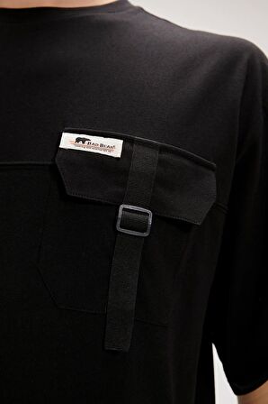 Clifford Siyah Baskılı Erkek Tişört