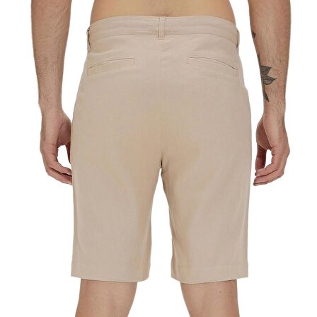 Lyne Bej Yandan Cepli Erkek Şort