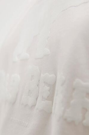 Holly Beyaz Baskılı Kadın Tişört