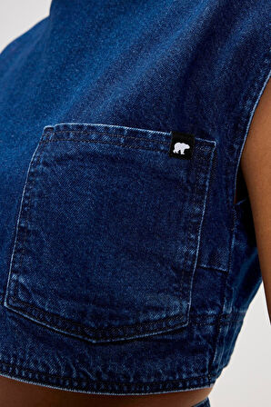 Bad Bear Veronica Kadın Denim Crop 24.03.70.002-C15