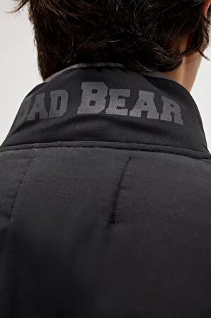 Galvin Siyah Erkek Full-Zip Polar Sweatshirt