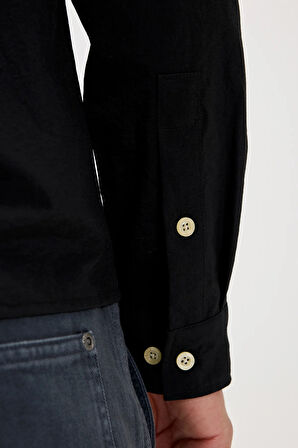 Paul Siyah Erkek Gömlek