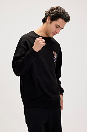 Bad Bear 24.02.12.015 Javed Crewneck Erkek Sweatshirt