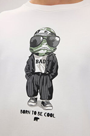 Bad Bear 24.02.12.019 Gator Crewneck Erkek Sweatshirt