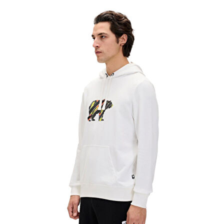 Bad Bear 24.02.12.024 Mono Hoodie Sweatshirt Beyaz