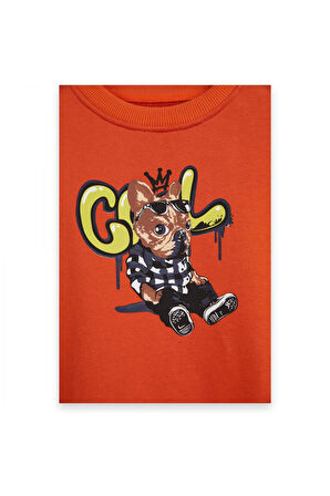 Bad Bear 24.06.12.004 Javed Crewneck Jr Sweat Çok Renkli Erkek Çocuk Sweatshirt