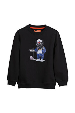 Bad Bear Panther Crewneck Erkek Çocuk Sweatshirt 24.06.12.006-C01