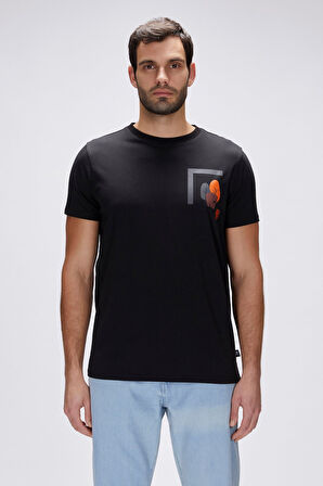 Bad Bear Bain Siyah Erkek Baskılı Tişört