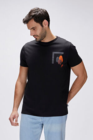 Bad Bear Bain Siyah Erkek Baskılı Tişört