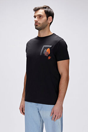 Bad Bear Bain Siyah Erkek Baskılı Tişört