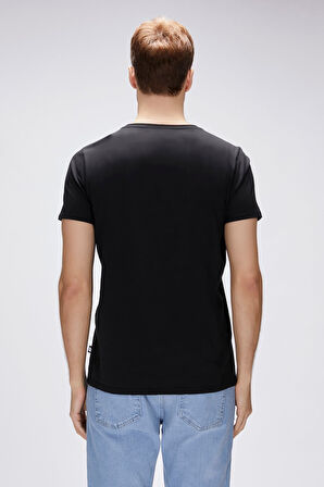 Bad Bear Duggie Siyah Erkek Baskılı Tişört