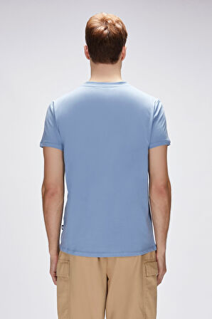 Bad Bear Anderson Element Mavi Erkek Baskılı Tişört