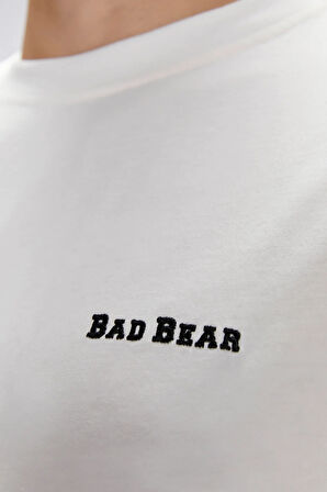 Baldwin Beyaz Erkek Baskılı Tişört